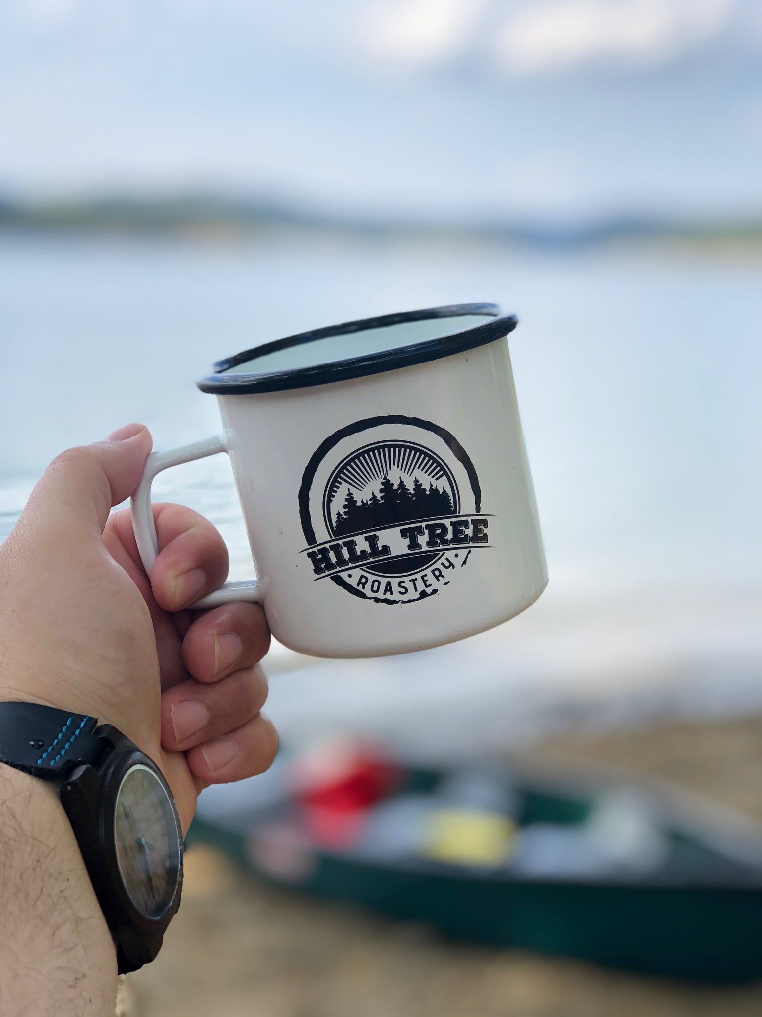 Hill Tree Coffee Camping Mug
