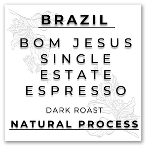 HILL TREE ROASTERY BRAZIL BOM JESUS ESPRESSO COFFEE