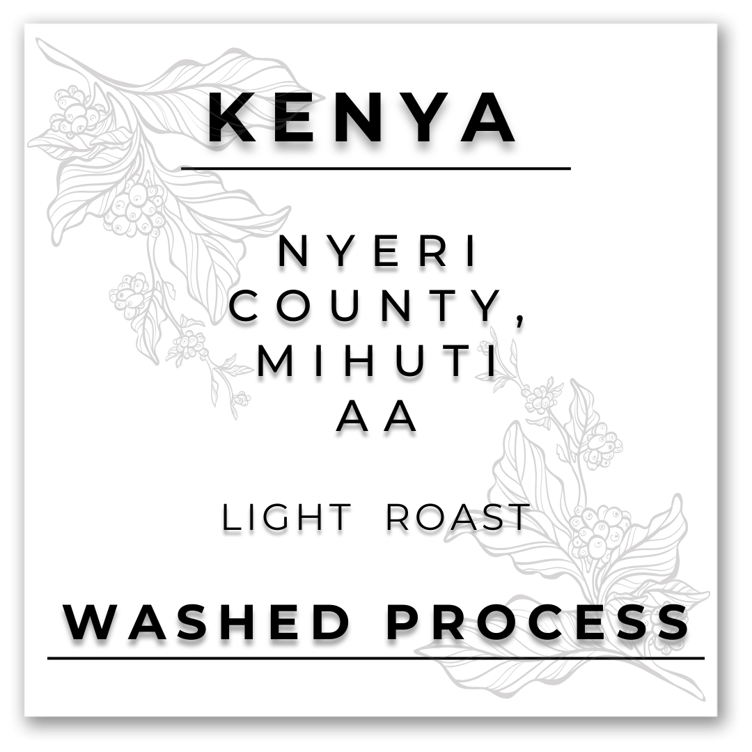 HILL TREE ROASTERY KENYA AA KARUNDU FACTORY WASHED COFFEE